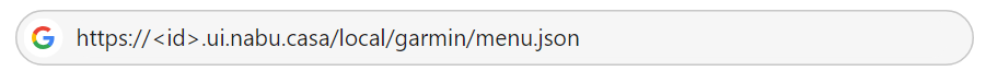 Browser Address Bar URL